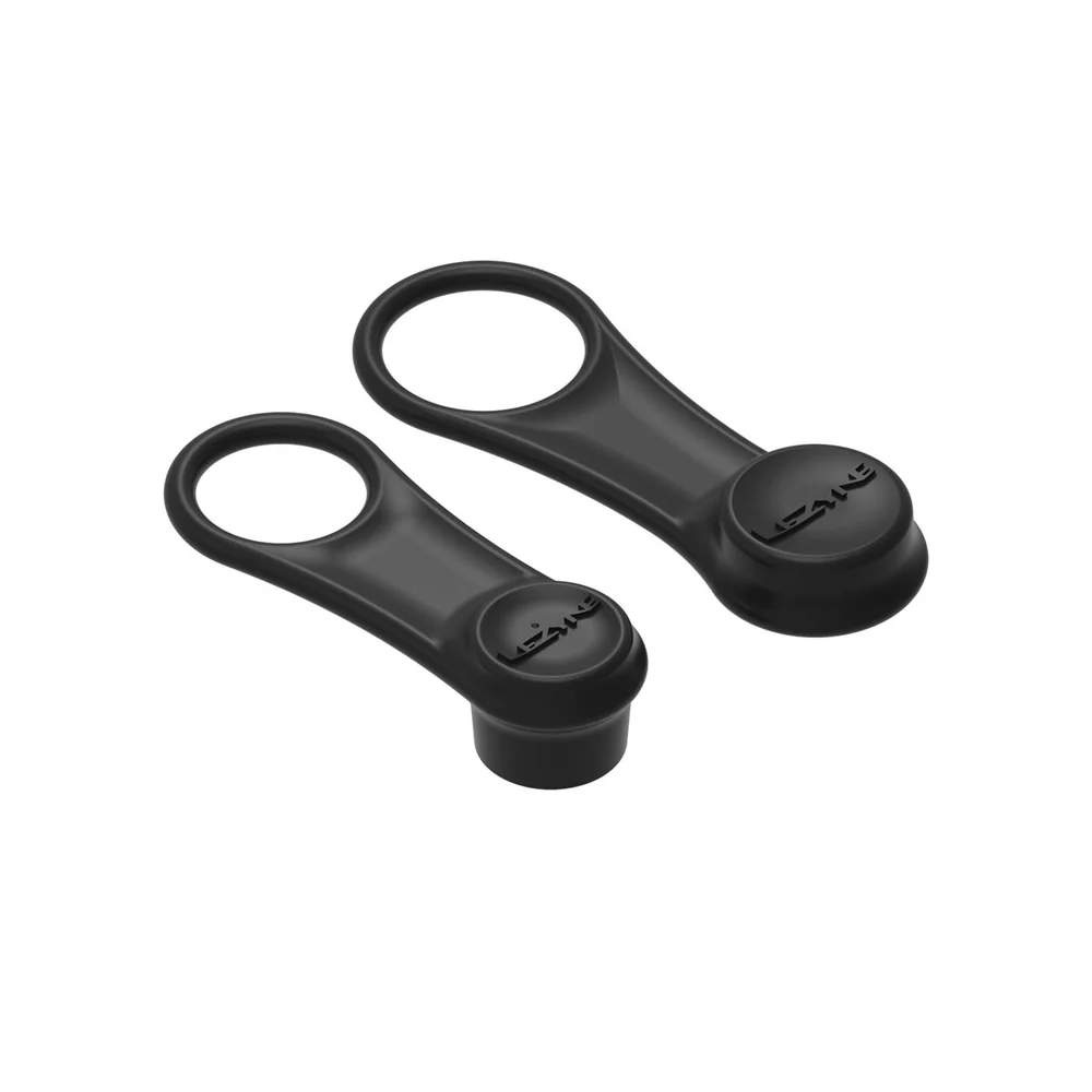 Lezyne Mini Pump End Caps Black